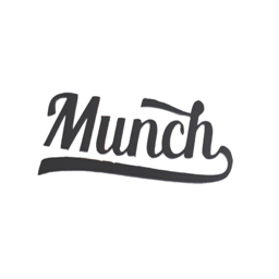 Munch Pizzeria & Grill logo.